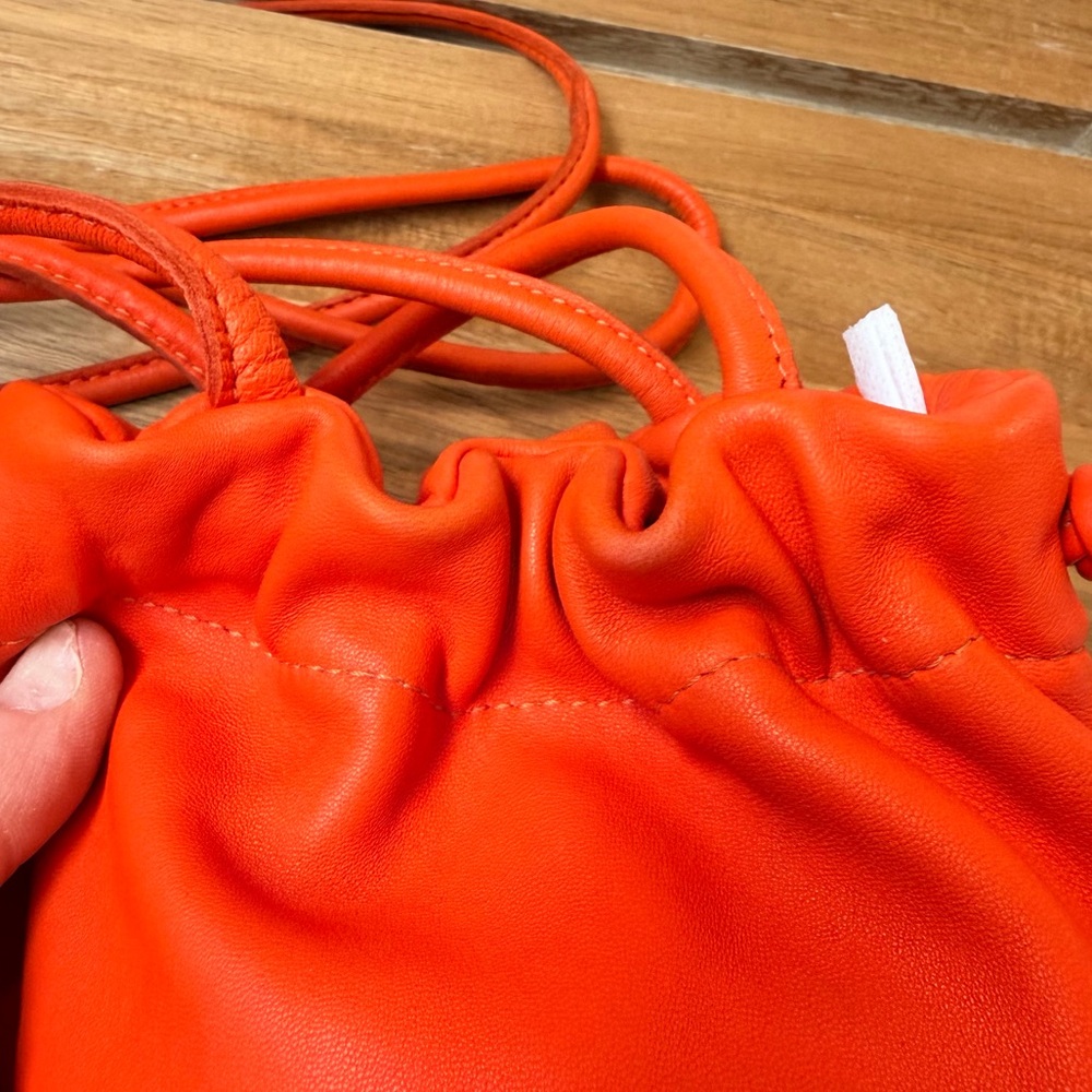 CLARE V. EMMA CROSSBODY - BLOOD ORANGE origional $299 - Picture 11 of 12